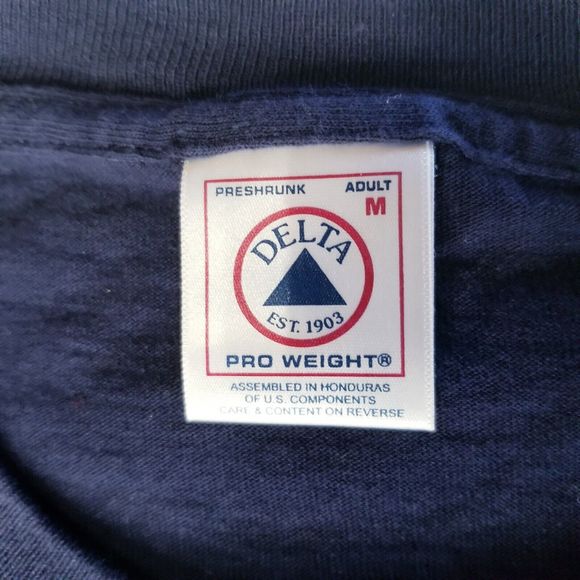 Vintage Y2K George Bush Dick Cheney Inauguration Blue T-Shirt Medium Embroidered - Picture 5 of 8